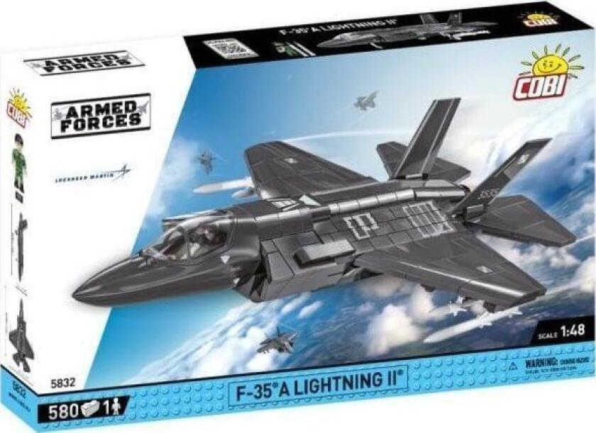 COBI F-35a Lightning Ii Polsk Jagerfly Cobi Forsvarets Byggeklosser 5832