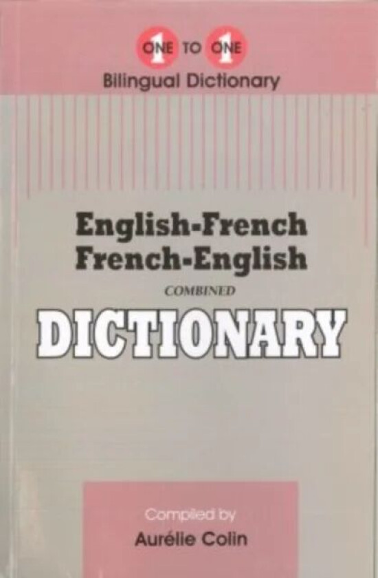 English-French & French-English One-to-One Dictionary av A. Colin
