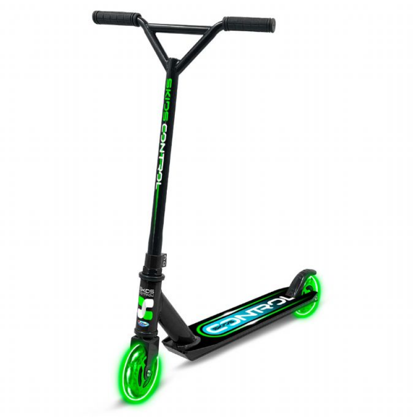 Triksscooter Med Led-Hjul Skid Control Stunt Scooter 480010