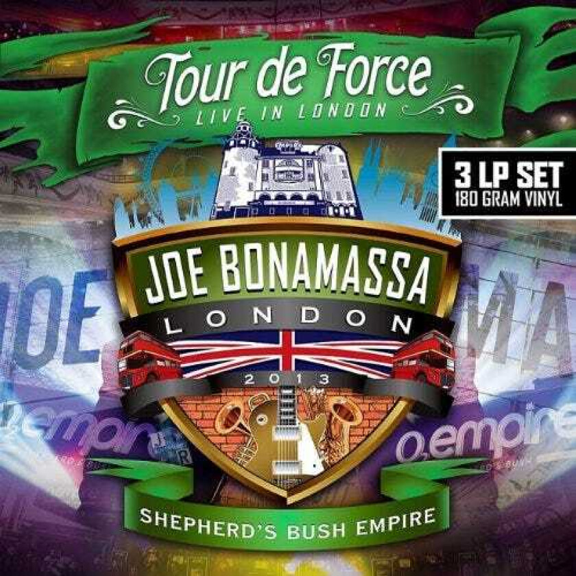 Joe Bonamassa Tour De Force Shepherd's Bush Empire LP/Vinyl