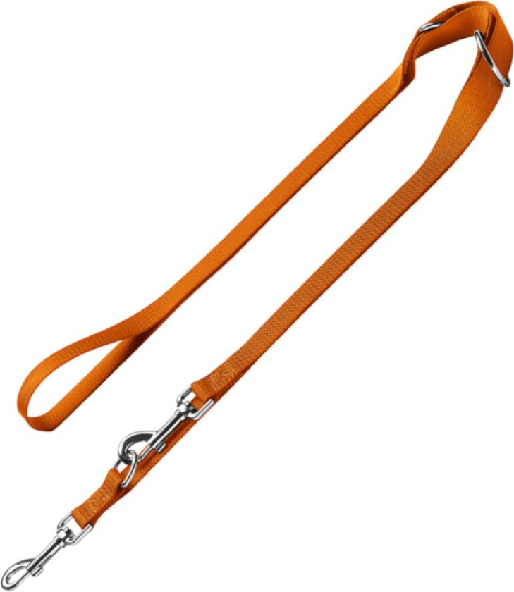 HUNTER justerbart bånd London, oransje - 200 cm lang, 15 mm bred
