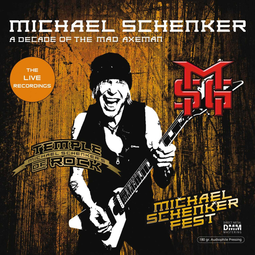 Michael Schenker A Decade Of The Mad Axeman (Live) (Audiophile) LP/Vinyl