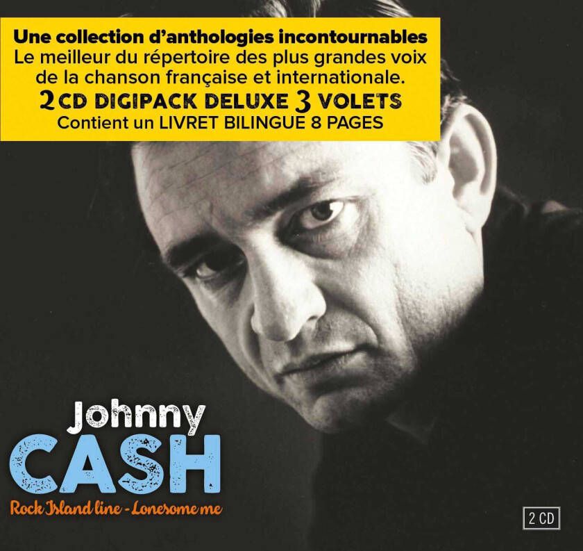 Johnny Cash  Rock Island Line  Lonesome Me  CD