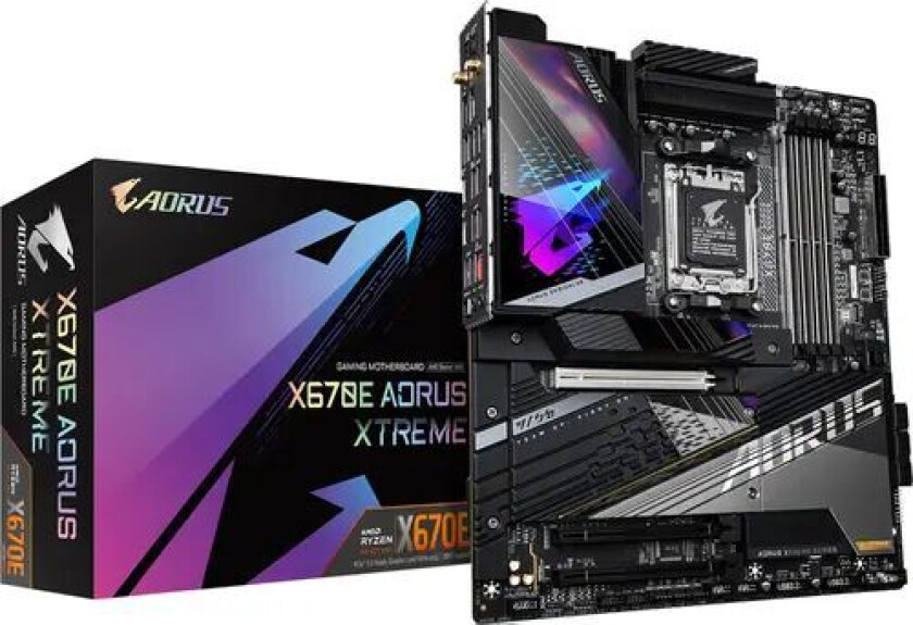 Bilde av Gigabyte X670e Aorus Xtreme Utvidet Atx (e-atx) Hovedkort