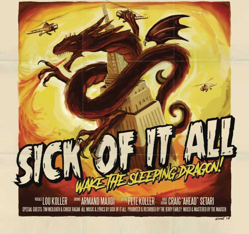 Sick Of It All  Wake The Sleeping Dragon!  CD