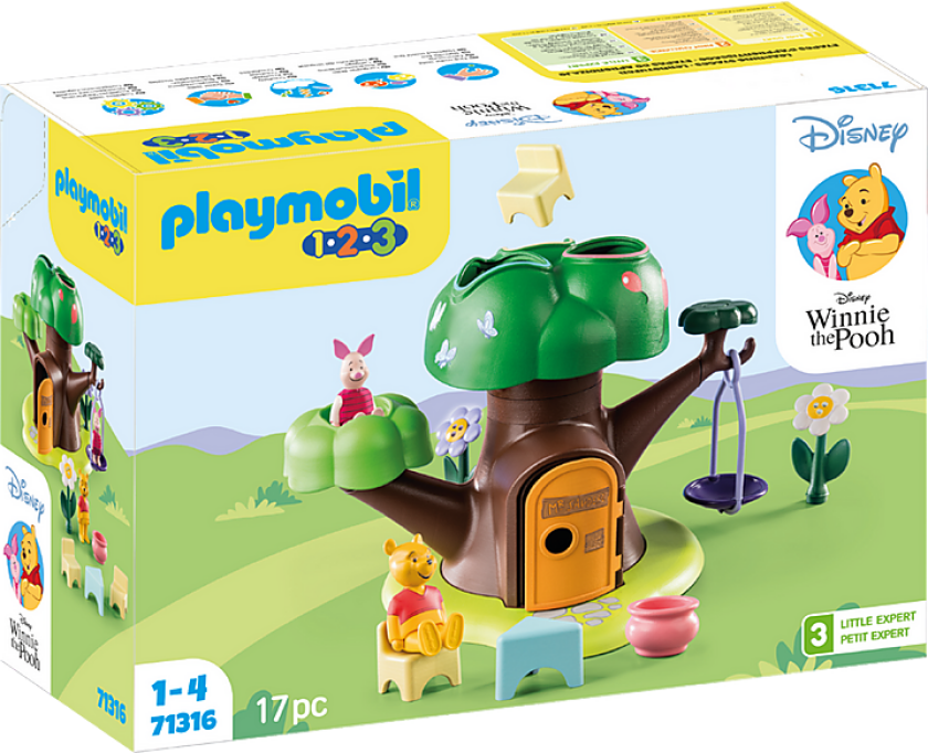 Playmobil Disney Ole Brumms Og Nasse Nøffs Trehus Playmobil Byggesett 1-2-3 71316