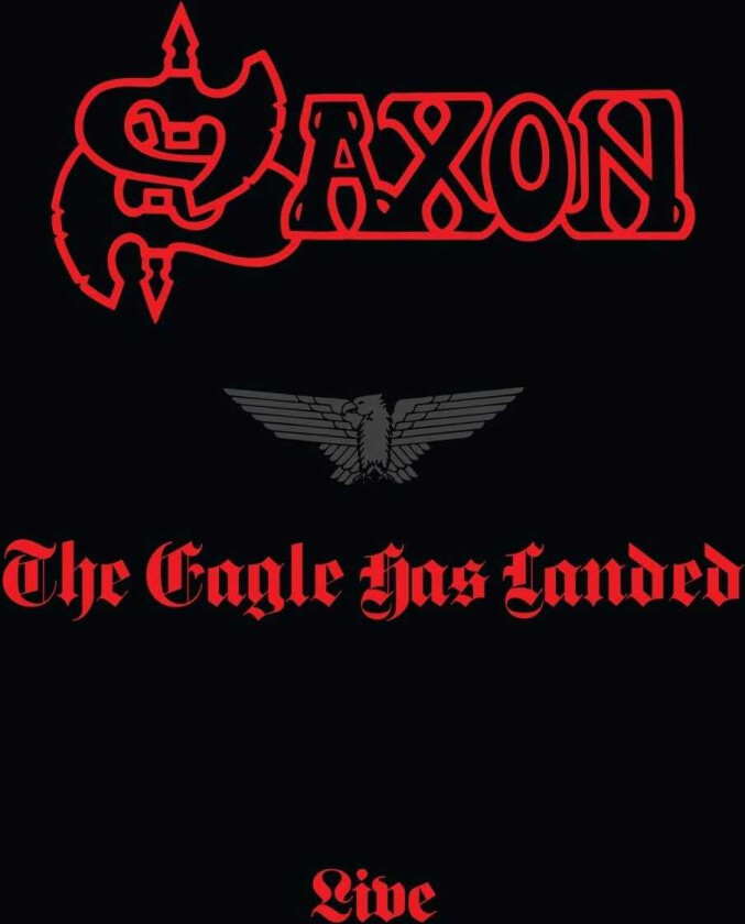 Saxon The Eagle Has Landed Live LP/Vinyl