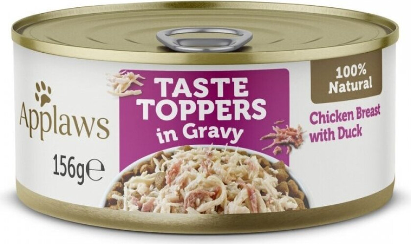 Applaws Taste Toppers Kylling med And i saus 156 g