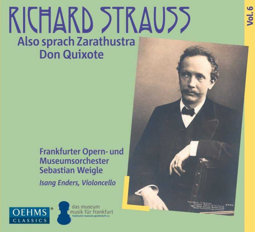 Sebastian Weigle, Frankfurter Opern Und Museumsorchester  Strauss: Also Sprach Zarathustra;Don Quixote  CD