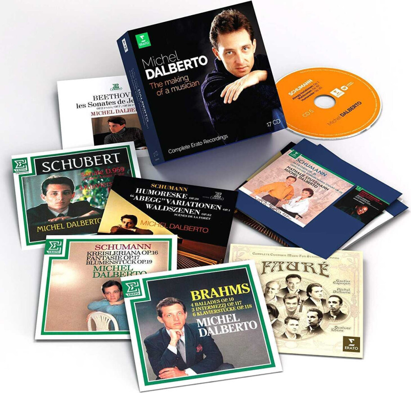 Michel Dalberto Michel Dalberto The Making Of A Musician: The Complete Erato Recordings CD