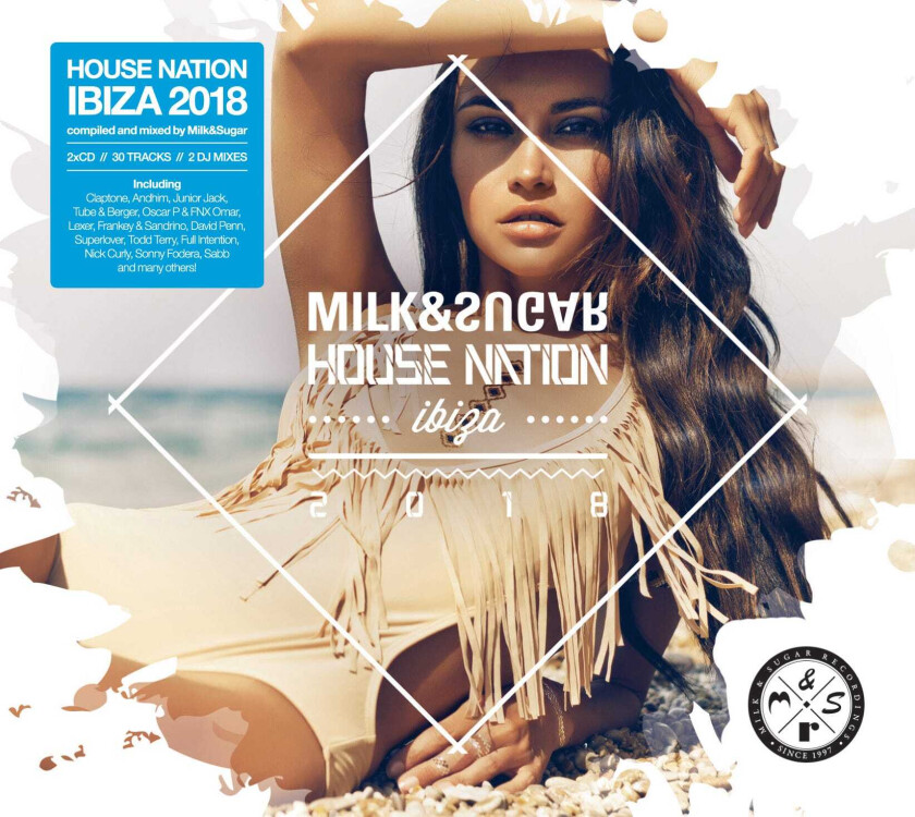 Diverse Dance House Nation Ibiza 2018 CD