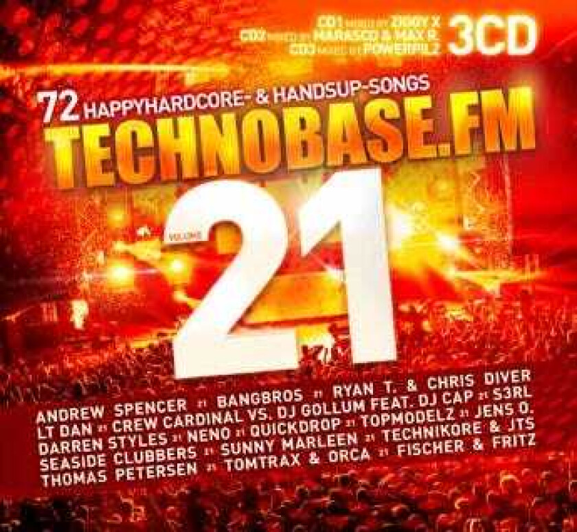 Diverse Dance Technobase.Fm Vol.21 CD