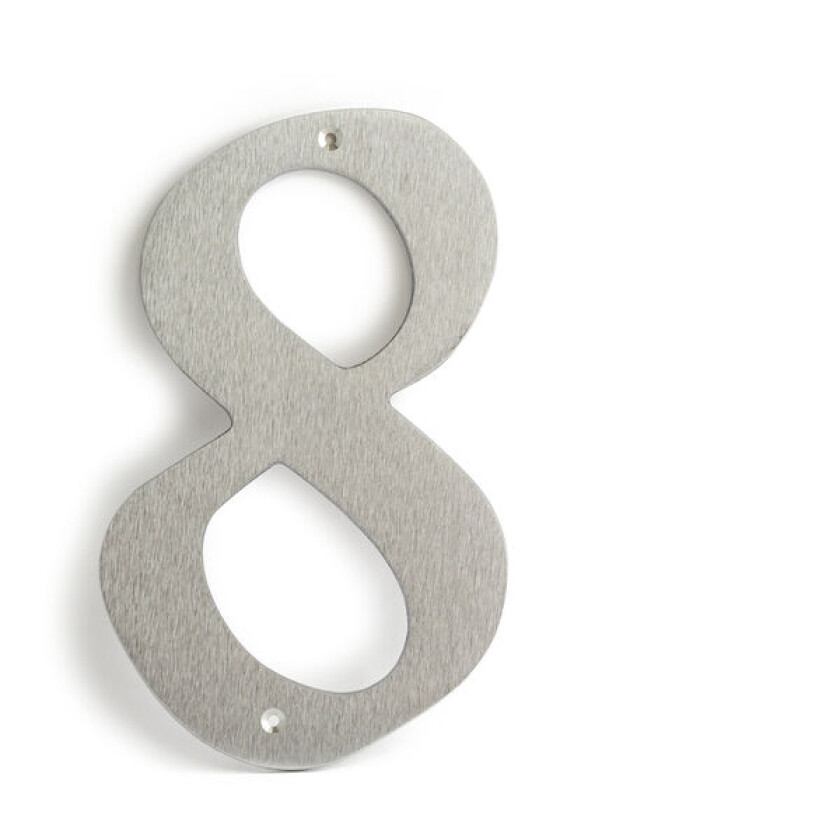 Husnummer 573-8 Matt Krom Sb