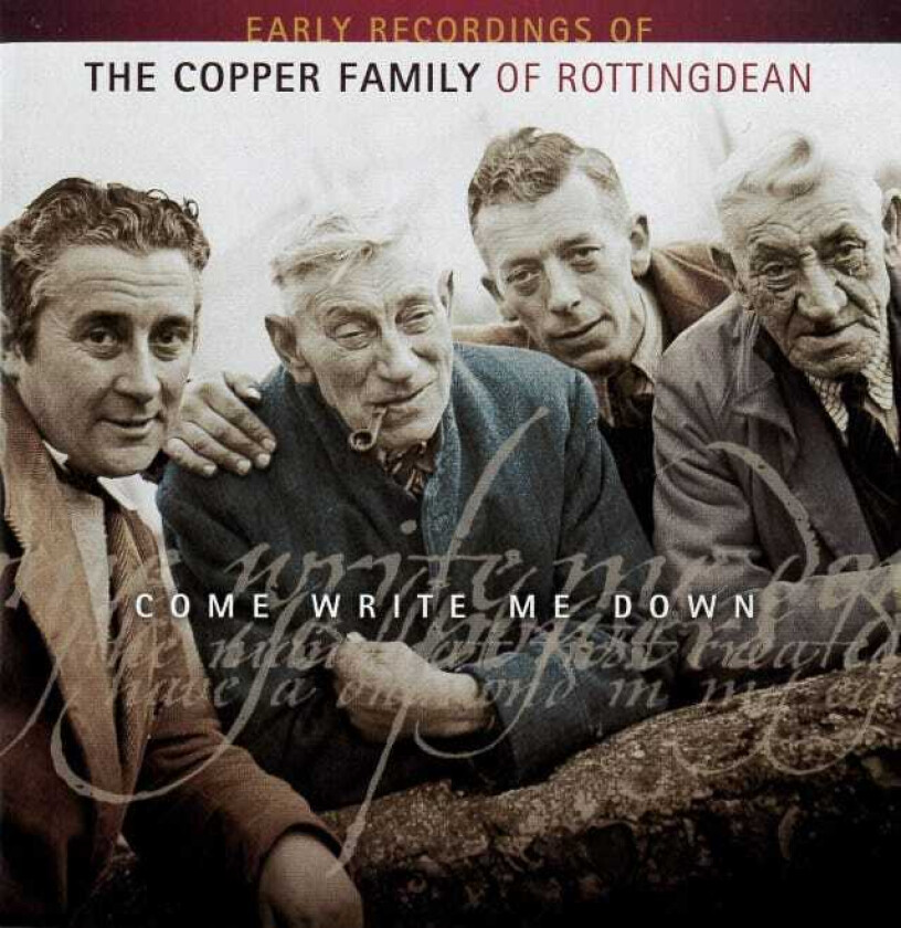 Copper Family Come Write Me Down CD