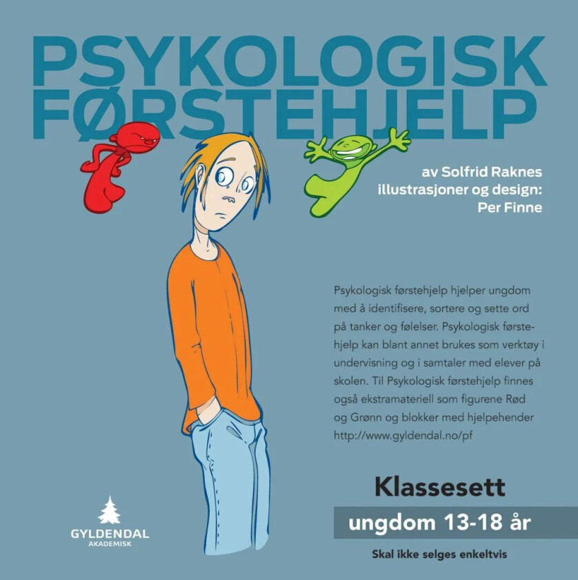 Psykologisk førstehjelp. Klassesett ungdom 13-18 år av Solfrid Raknes