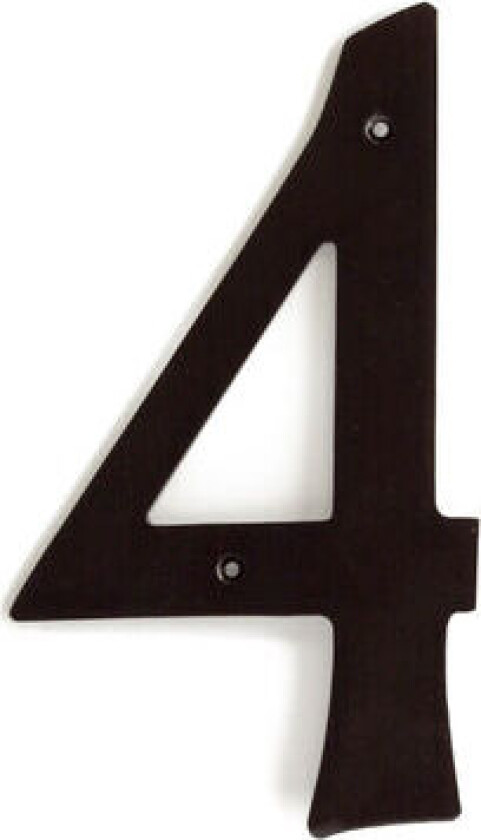 Husnummer 573-4 205 Mm Sort Forbrukerpakning