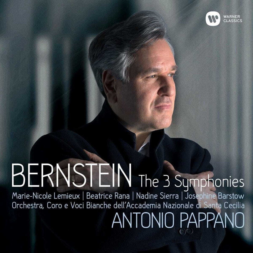 Antonio Pappano, Leonard Bernstein Bernstein: Symphonies Nos. 1 3, Prelude, Fugue & Riffs CD