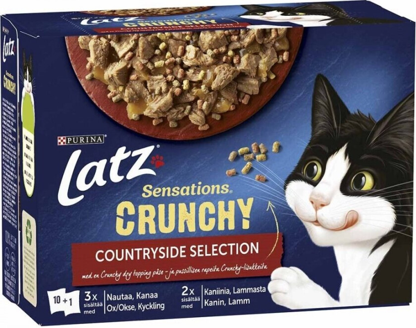 Latz Sensations Crunchy Countryside Selection Gelé Multipack 10x85 g