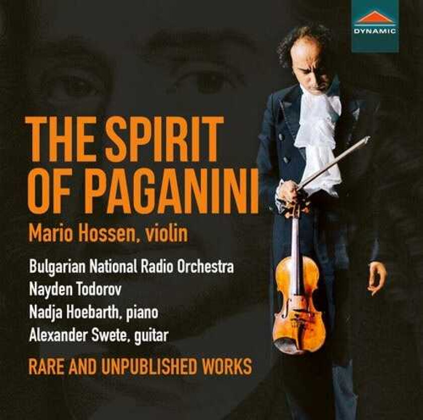 Mario Hossen, BULGARIAN NATIONAL RADIO ORCHESTRA, Nayden Todorov The Spirit Of Paganini CD
