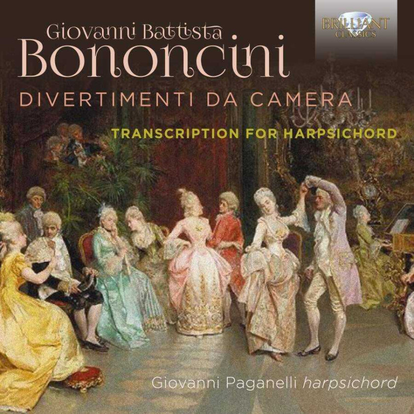 Giovanni Bononcini, Giovanni Paganelli Bononcini: Divertimenti Da Camera, Transcription For Harpsichord CD