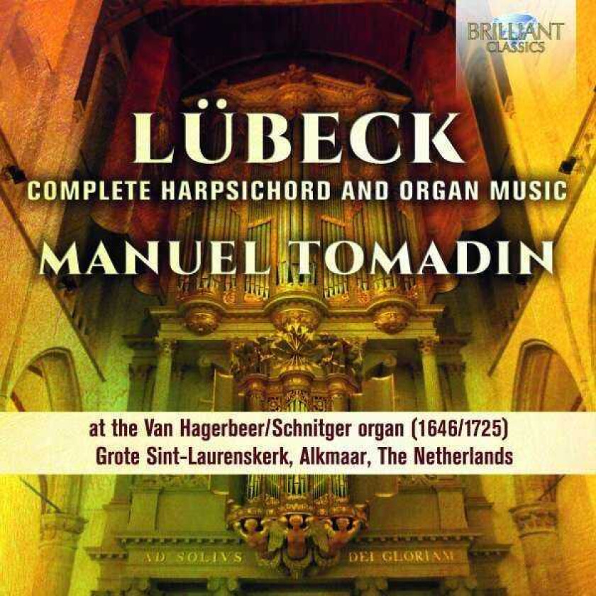 Vincent Lübeck, Manuel Tomadin Lübeck: Complete Harpsichord & Organ Music CD