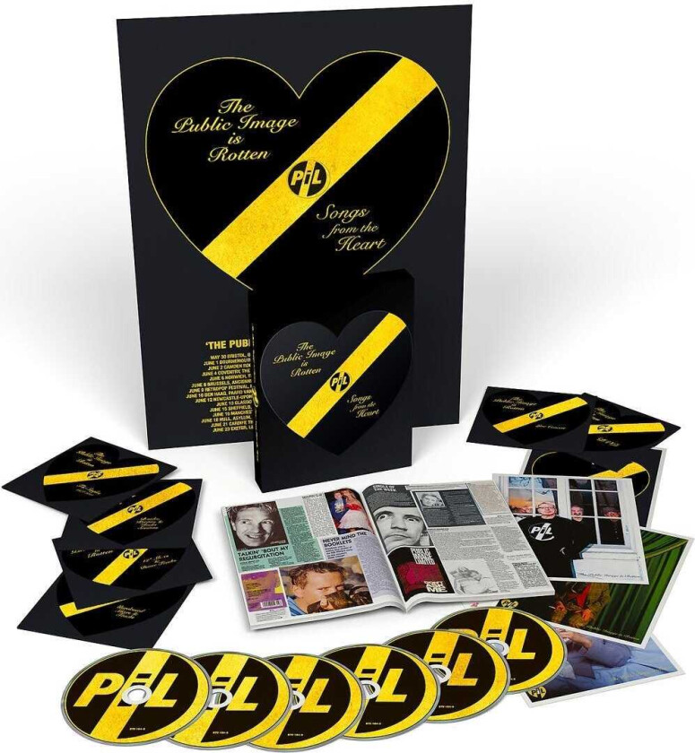 Public Image Ltd The Public Image Is Rotten (Songs From The Heart) Box Set CD