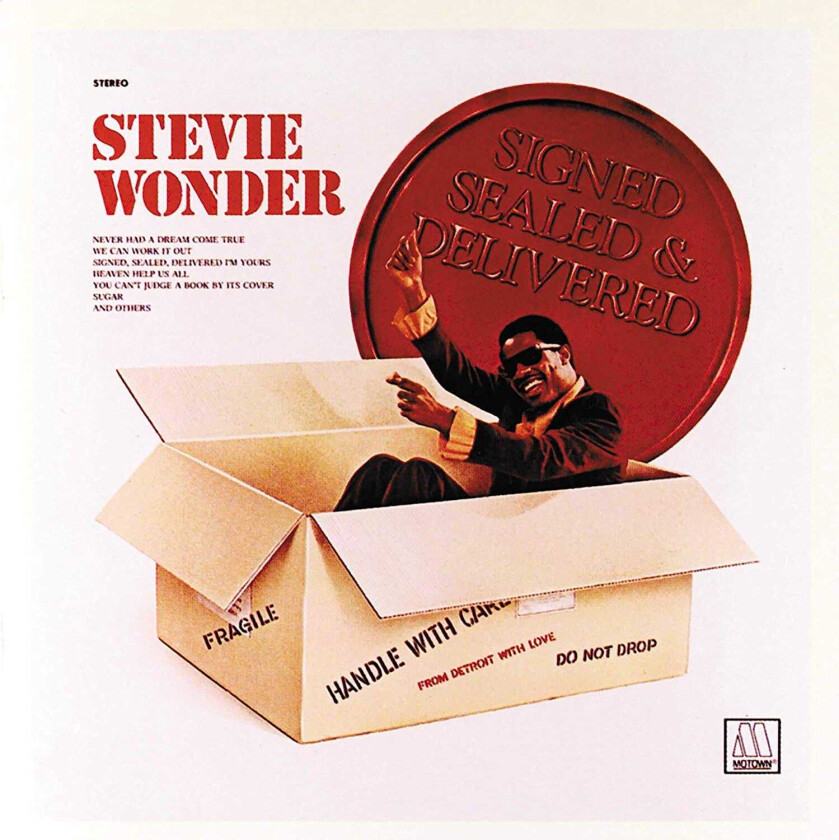 Stevie Wonder Signed, Sealed & Delivered LP/Vinyl