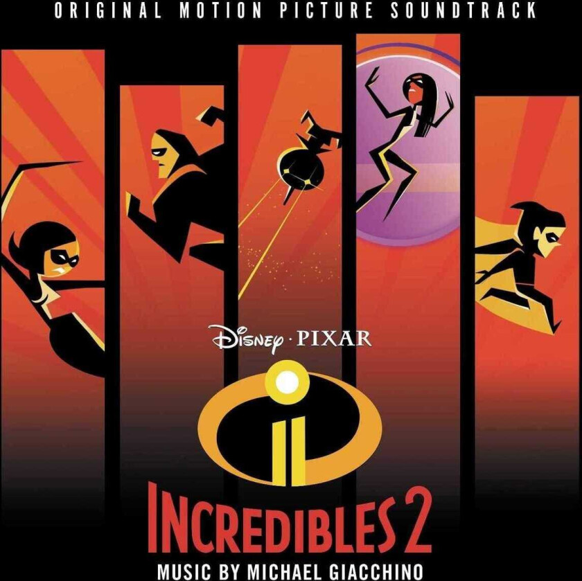 Michael Giacchino, Filmmusikk  Incredibles 2  Original Motion Picture Soundtrack  CD