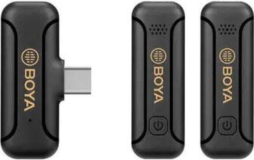 Boya By-wm3t2-u2 Trådløst Mikrofonsystem For Usb-c