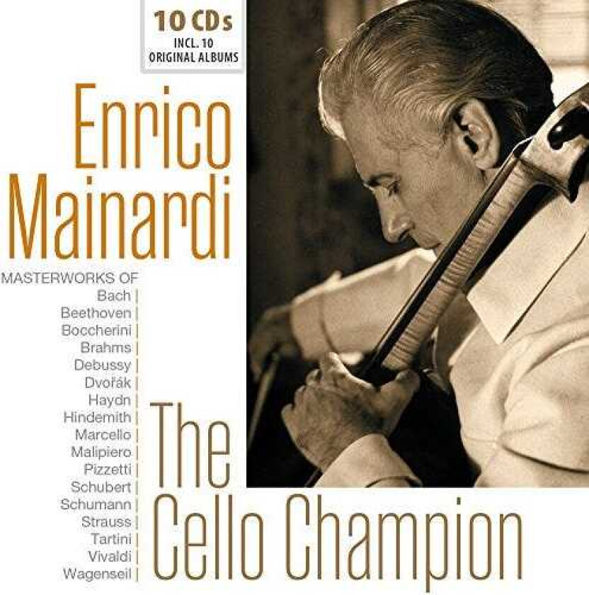 Enrico Mainardi  Enrico Mainardi  Cello Champion  CD