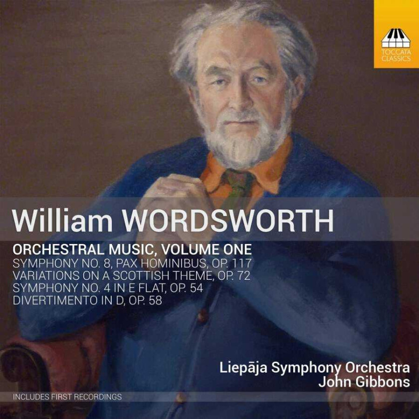 William Wordsworth, Liepaja Symphony Orchestra, John Gibbons Wordsworth: Orchestral Music, Vol. 1 CD