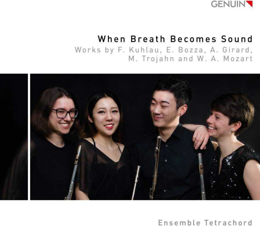 Ensemble Tetrachord, Lingjia Liang, Alena Wilsdorf, Simo Lu, Franziska Föllmer When Breath Becomes Sound CD
