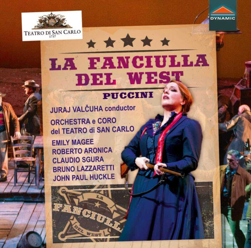 Orchestra And Chorus Of Teatro Di San Carlo, Juraj Valcuha  Puccini: La Fanciulla Del West  CD