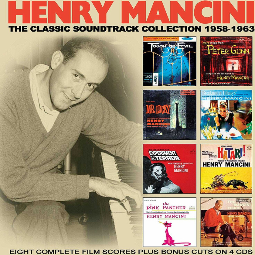 Henry Mancini The Classic Soundtrack Collection 19581963 CD