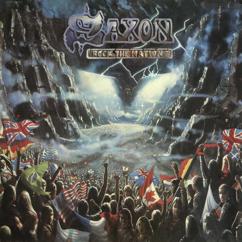 Saxon Rock The Nations LP/Vinyl