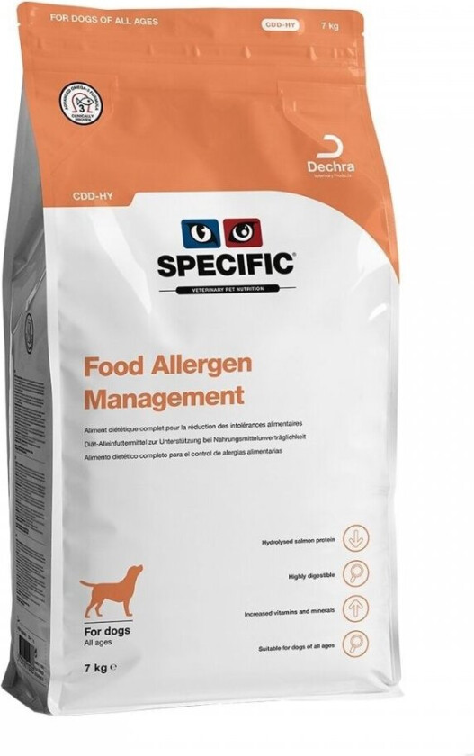 Specific Food Allergy Management CDD-HY (7 kg)