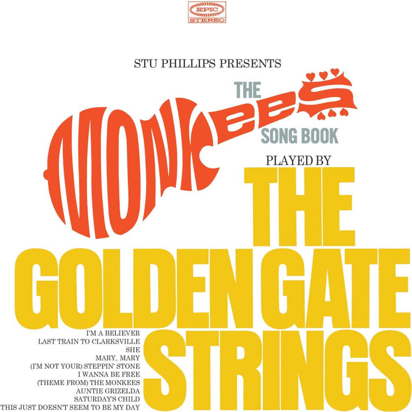 Stu Phillips, The Golden Gate Strings Stu Phillips Presents The Monkees Songbook CD