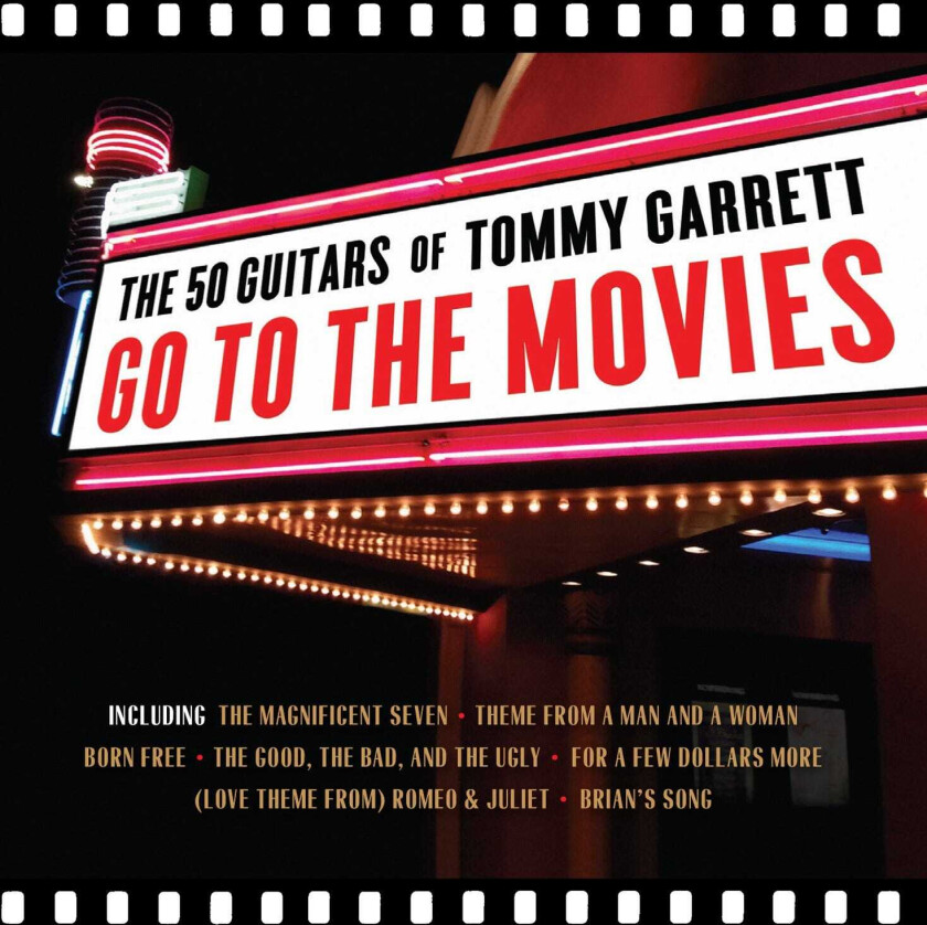 Tommy Garrett  The 50 Guitars Of Tommy Garrett Go To The Movies  CD