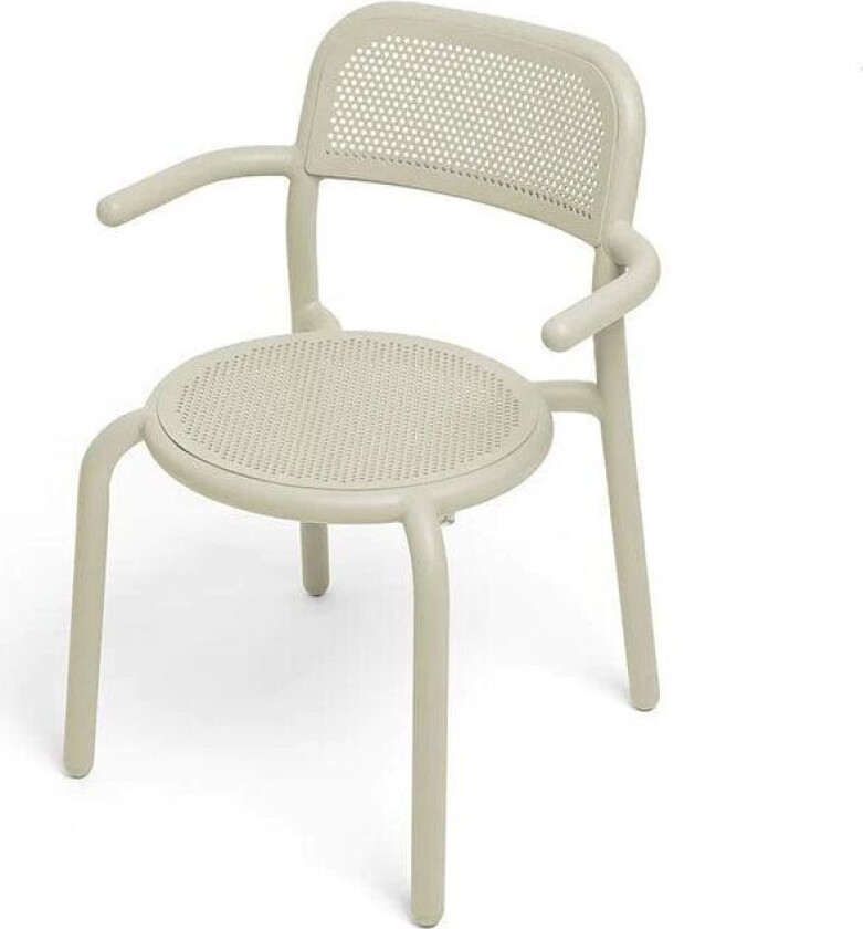 Toní Armchair Bistro Chair With Armrests - Desert