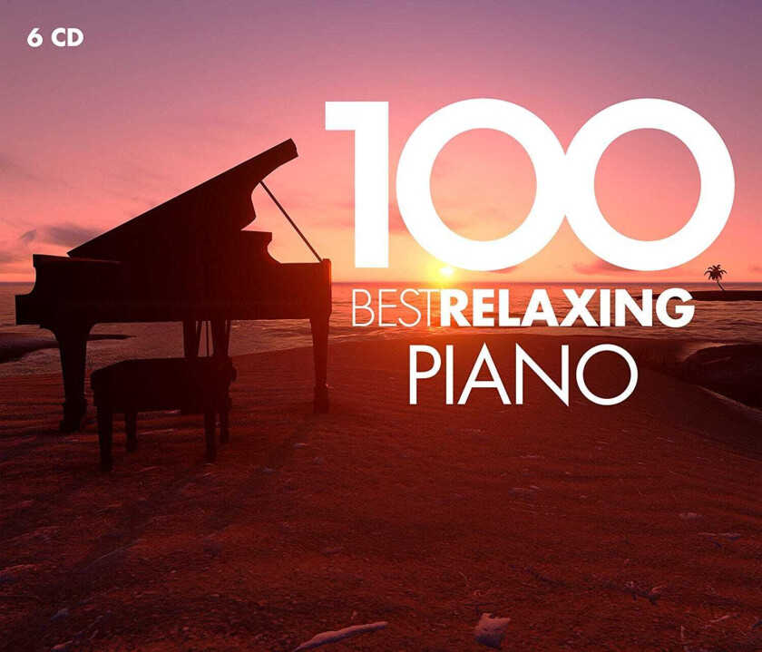 Diverse Klassisk 100 Best Relaxing Piano CD
