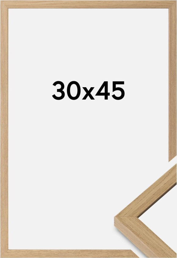 Ramme Ares Akrylglass Natural Oak 30x45 Cm