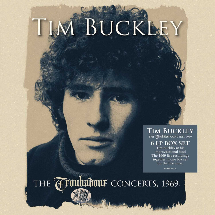 Tim Buckley Troubadour Concerts, 1969 LP/Vinyl