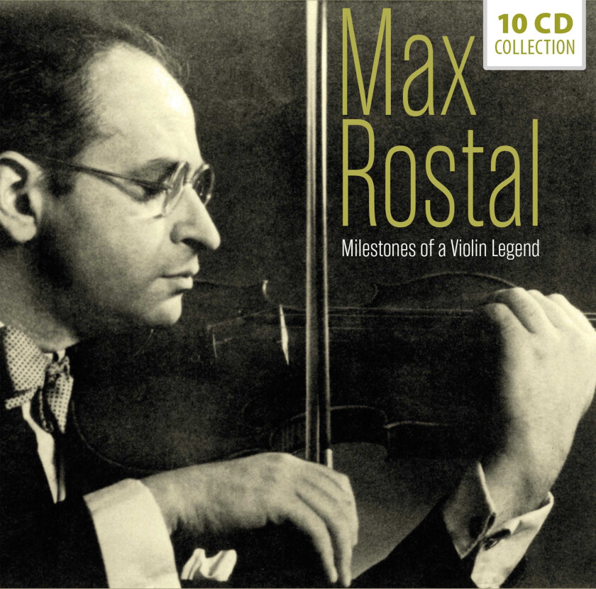 Max Rostal Milestones Of A Violen Legend CD