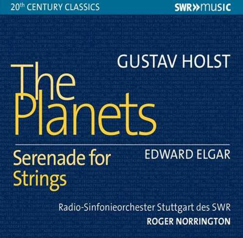 Edward Elgar, RadioSinfonieorchester Stuttgart Des SWR, ROGER NORRINGTON  The Planets  CD