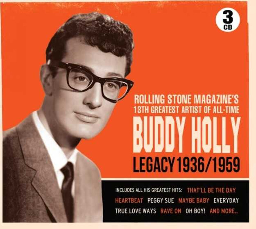 Buddy Holly  Buddy Holly Legacy 1936/1959  CD