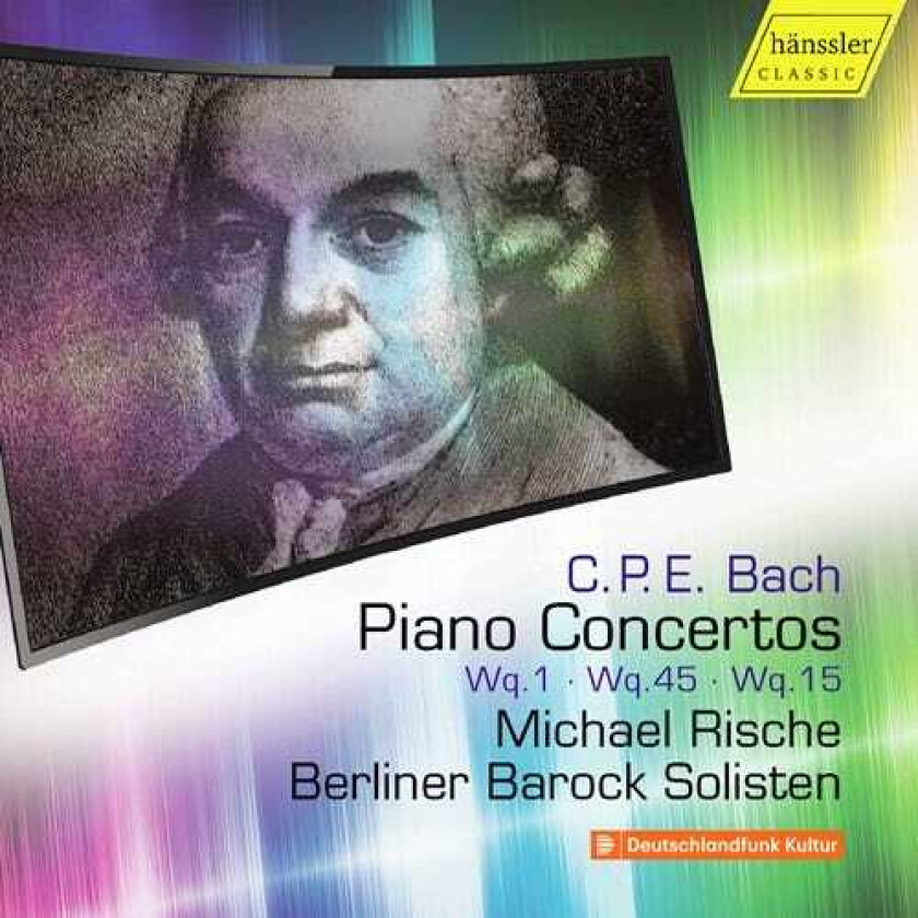 Michael Rische, Berliner Barock Solisten  CPE Bach: Piano Concertos, Vol. 5  CD