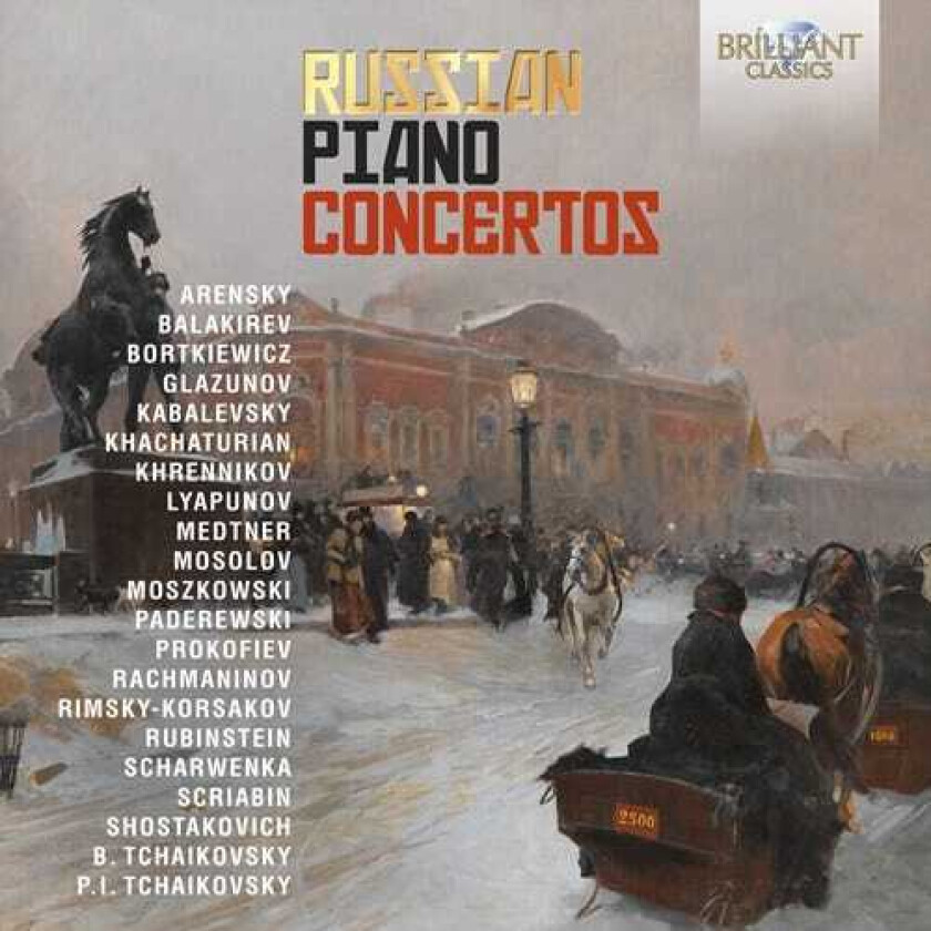 Diverse Klassisk  Russian Piano Concertos  CD