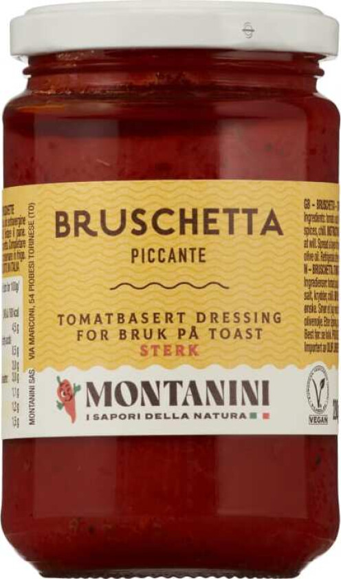 Bruschetta Spread 280g Montanini