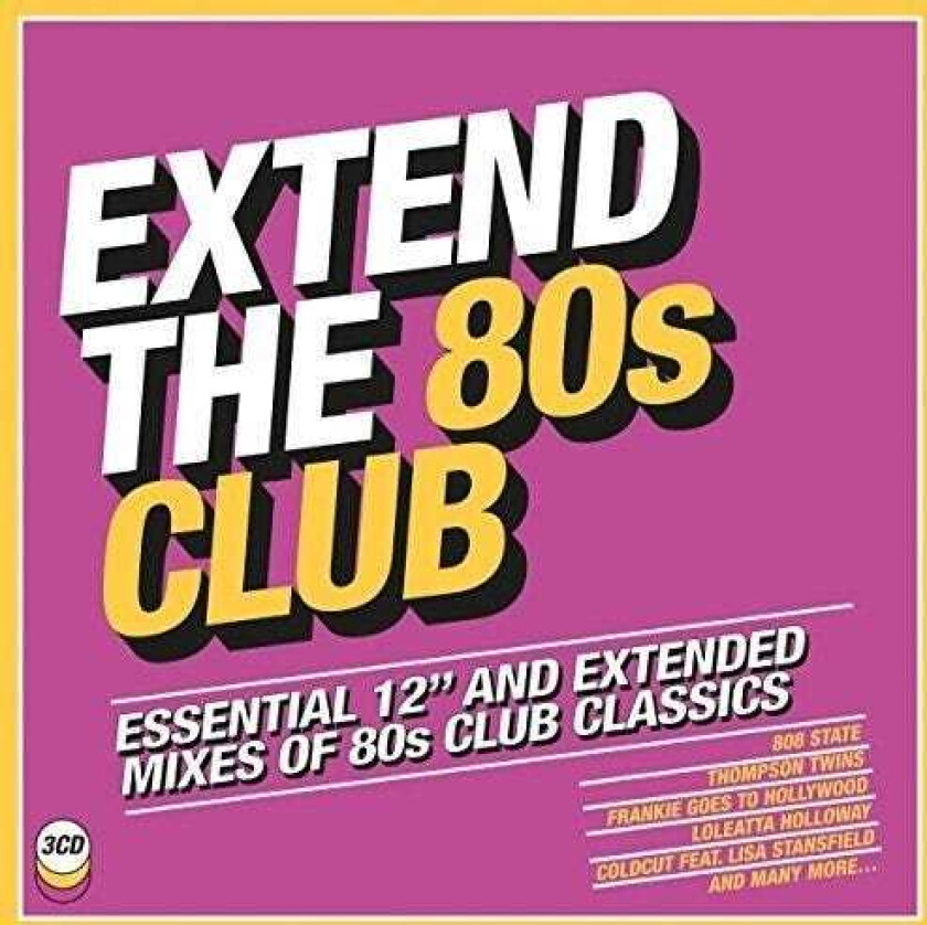 Diverse Artister  Extend The 80s  Club  CD