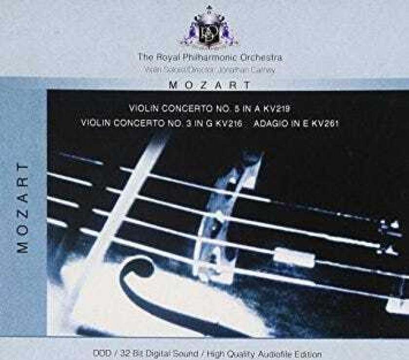 Royal Philharmonic Orchestra  Mozart: Violinkonzerte 3&5  CD